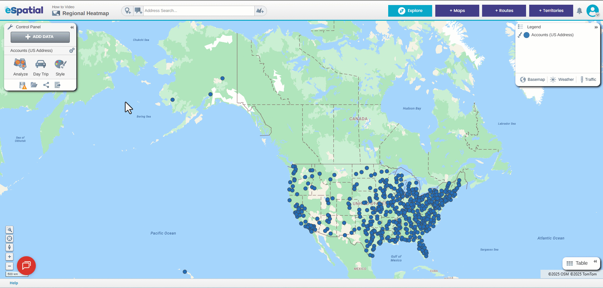 8. Regional Heatmap Settings