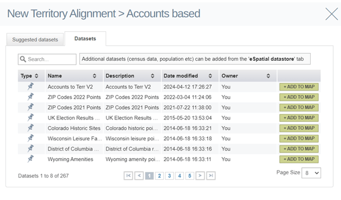 Acc based existing