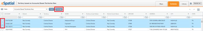 Territory Table - Reassigning Accounts 1